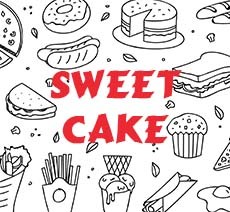 Cafe - Sweet Cake