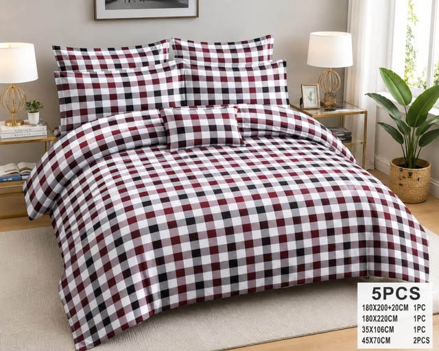Household - Bed Sheet Set California Brand - 5 Pieces $10 - $10